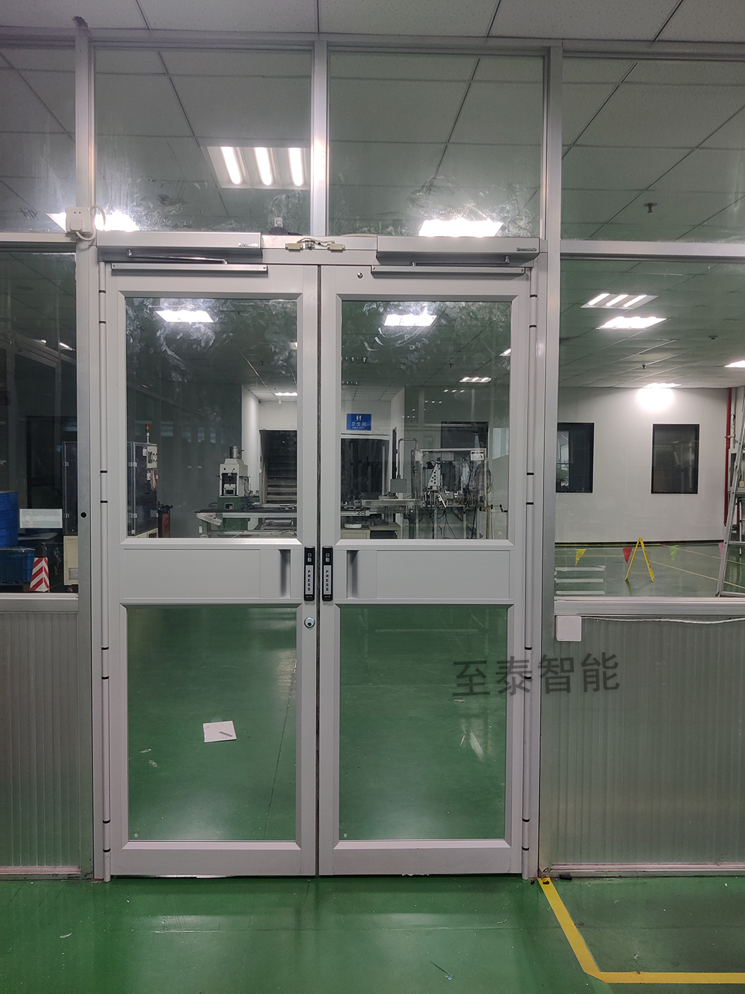 松下自動平開門機