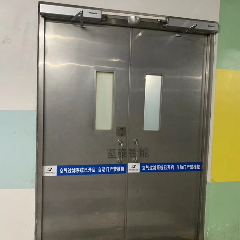 松下自動平開門機