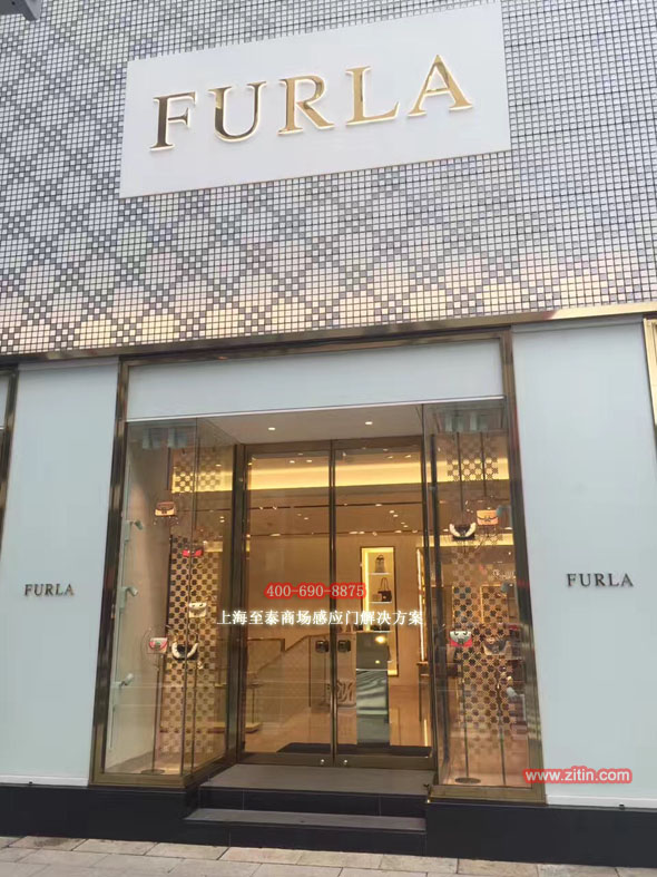 高檔商場專賣店玻璃感應門
