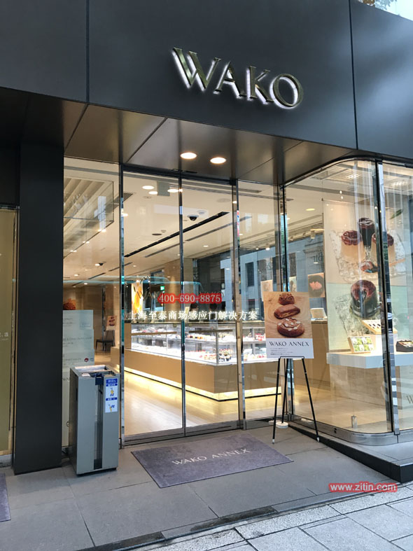 高檔商場專賣店玻璃感應門