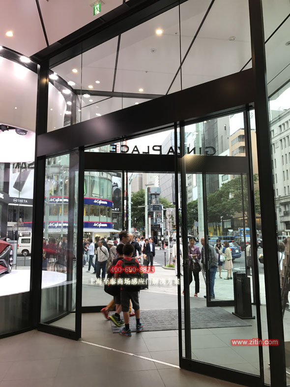 高檔商場專賣店玻璃感應門