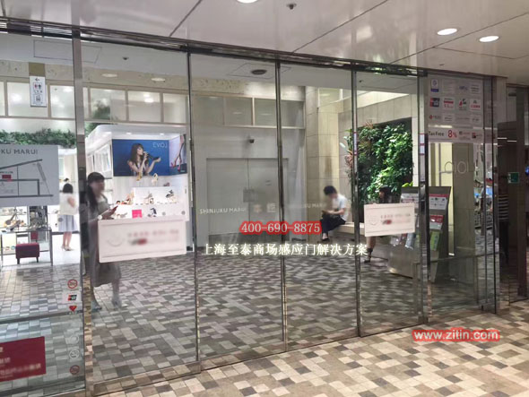 高檔商場專賣店玻璃感應門