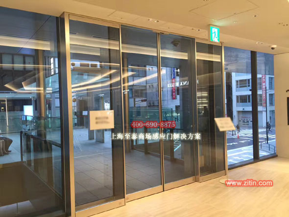 高檔商場專賣店玻璃感應門
