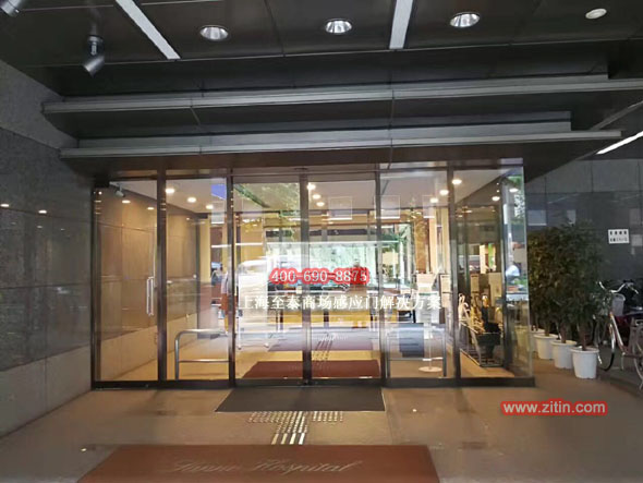 高檔商場專賣店玻璃感應門